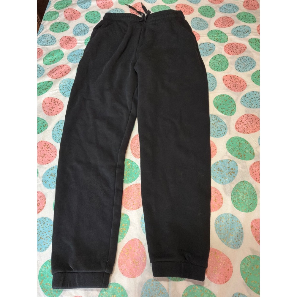Sweaty Betty Women Black Jogger Sweatpants Drawstring Elastic Waist Size XS